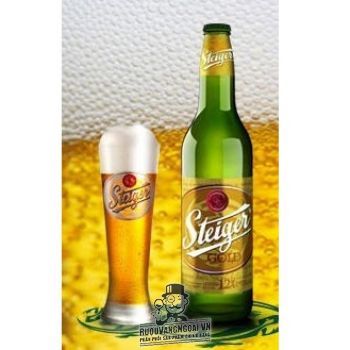 Bia Steiger 12° Gold Lager