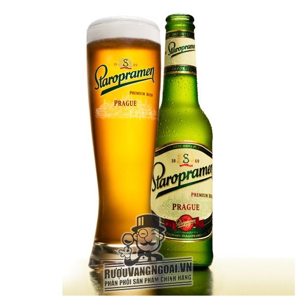 Bia Staropramen - chai 330ml