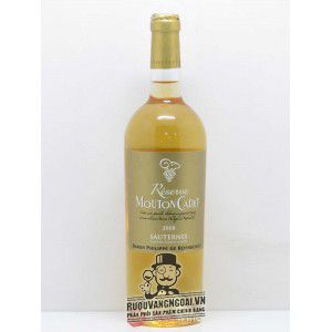 Vang Pháp Mouton Cadet Reserve Sauternes thượng hạng