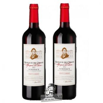 Vang pháp Marquis de Chasse Bordeaux