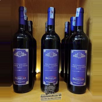 Vang Ngọt Ý DONELLI VINO ROSSO DOLCE