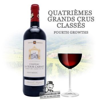 Vang Pháp Chateau La Tour Carnet Grand Cru Classe Margaux