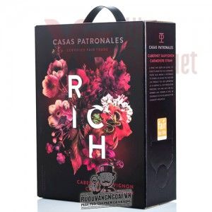 Rượu Vang Bịch CASAS PATRONALES 3L