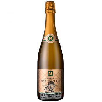 Vang nổ Pháp Chateaux Martinolles Cremant De Limoux Blanc