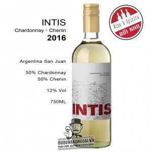 Vang ARGENTINA INTIS CHARDONNAY CHENIN