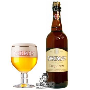 Bia Chimay Trắng 8 độ - 75cl