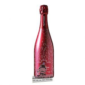 Rượu vang nổ Taittinger Nocturne Rose City Lights cao cấp