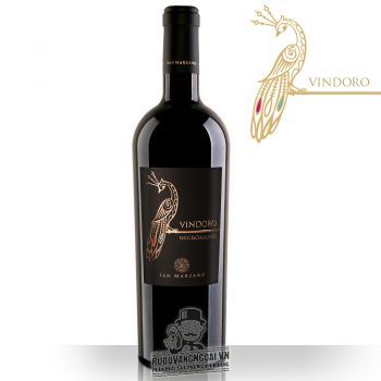 Vang ý Con công VINDORO Negroamaro