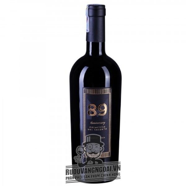 Vang Ý 89 Primitivo Del Salento