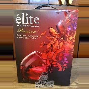 Vang bịch Chile Elite Reserva 3 Lít