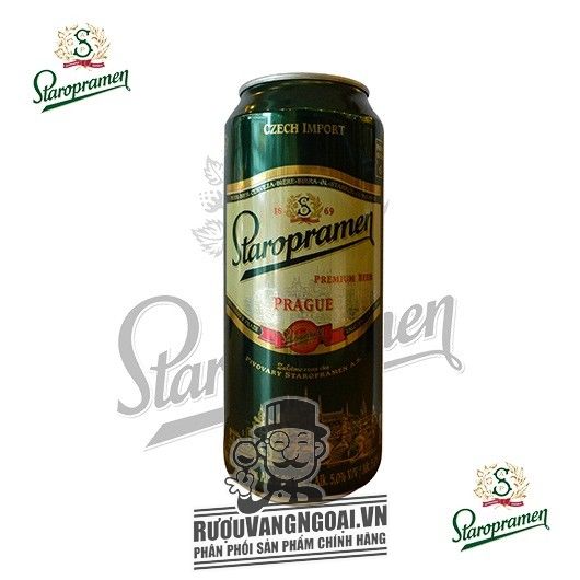 Bia Staropramen lon 500ml